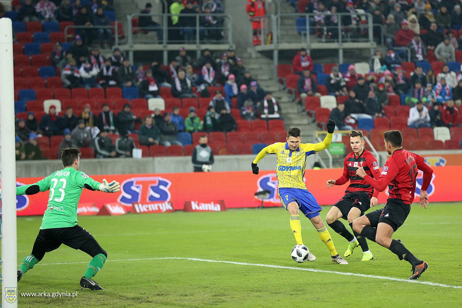Statystyka meczu Górnik Zabrze - Arka-image