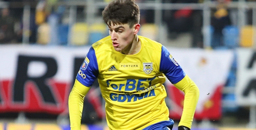 Występ Olafa Kobackiego w kadrze U20
