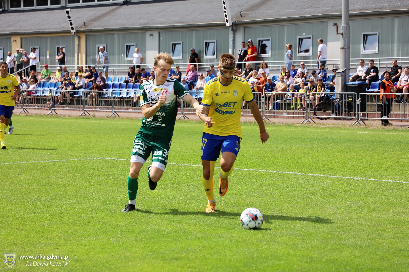 Zdjęcie Sparing nr 1: Arka Gdynia - Chojniczanka Chojnice