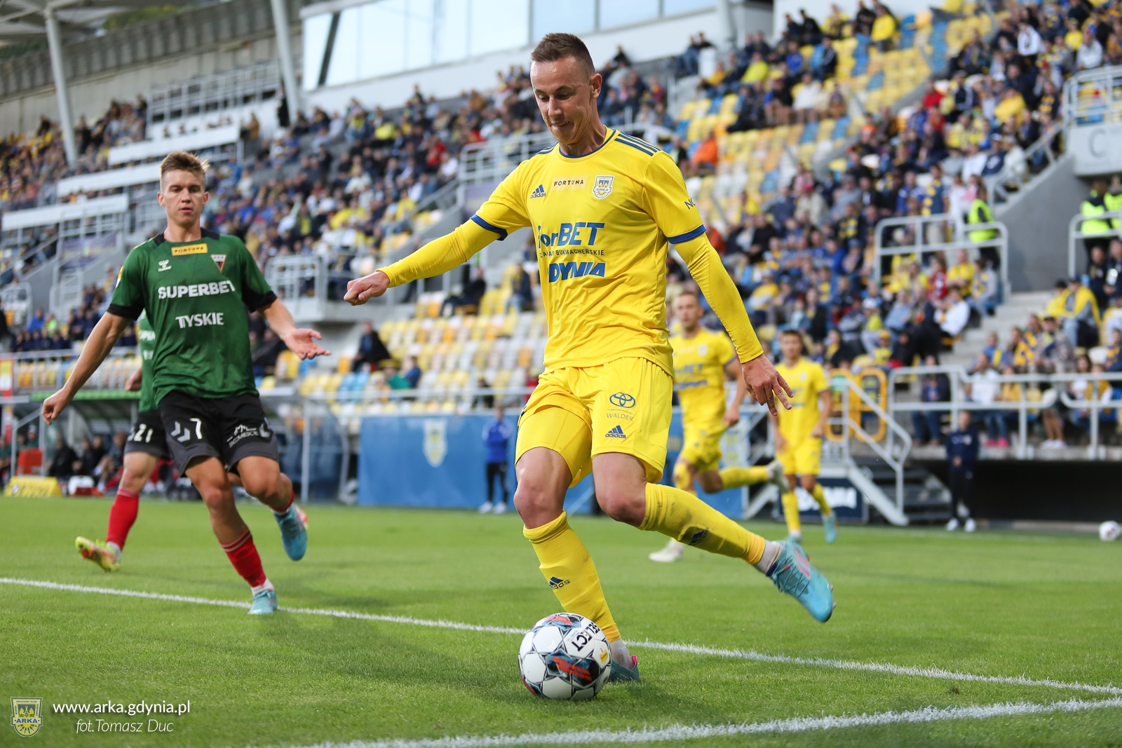 Centrum pomeczowe: Arka Gdynia - GKS Tychy 5:0-image