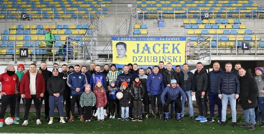 Memoriał Jacka Dziubińskiego: turniej i mecz wychowanków