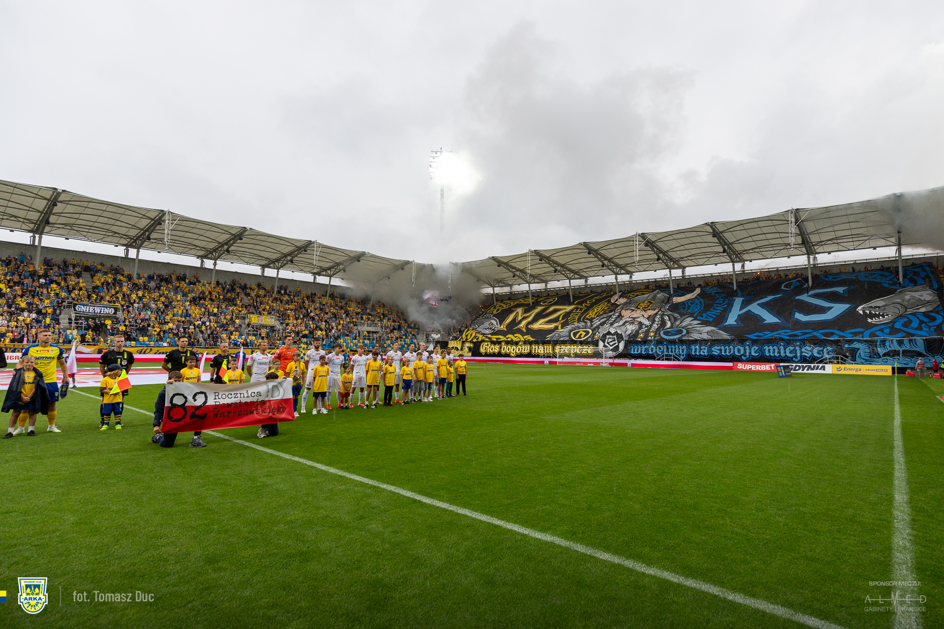 Zdjęcie Betclic 1 Liga: Arka Gdynia - Stal Rzeszów 4:0 cz. I