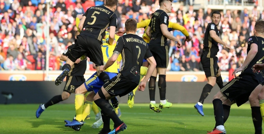 Górnik - Arka 1:0. Zadecydował stały fragment gry