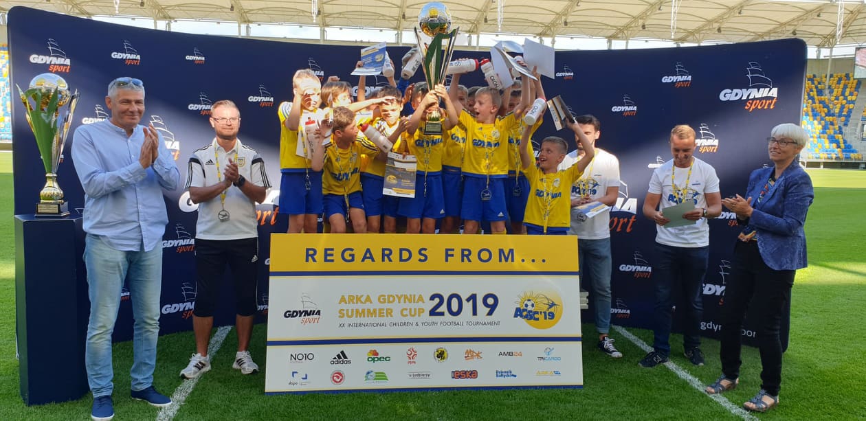 Żółto-niebiescy na podium Arka Gdynia Summer Cup 2019-image