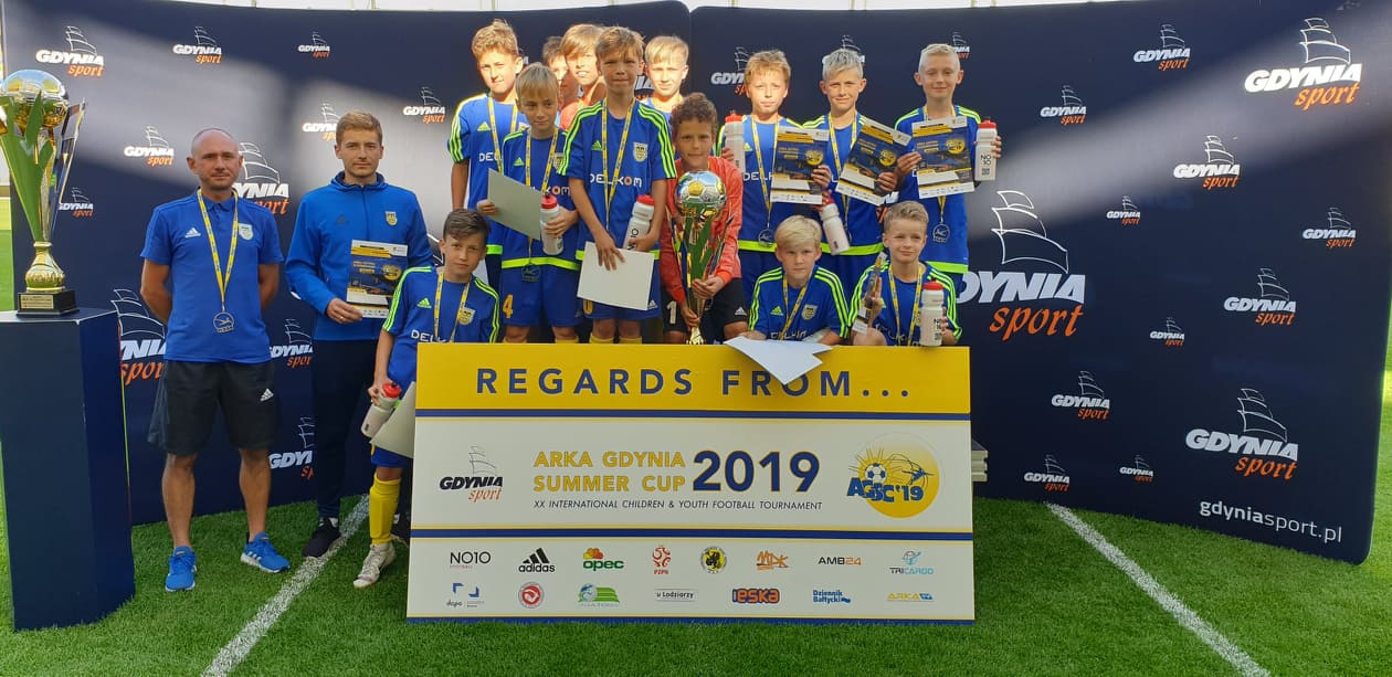 Żółto-niebiescy na podium Arka Gdynia Summer Cup 2019-image