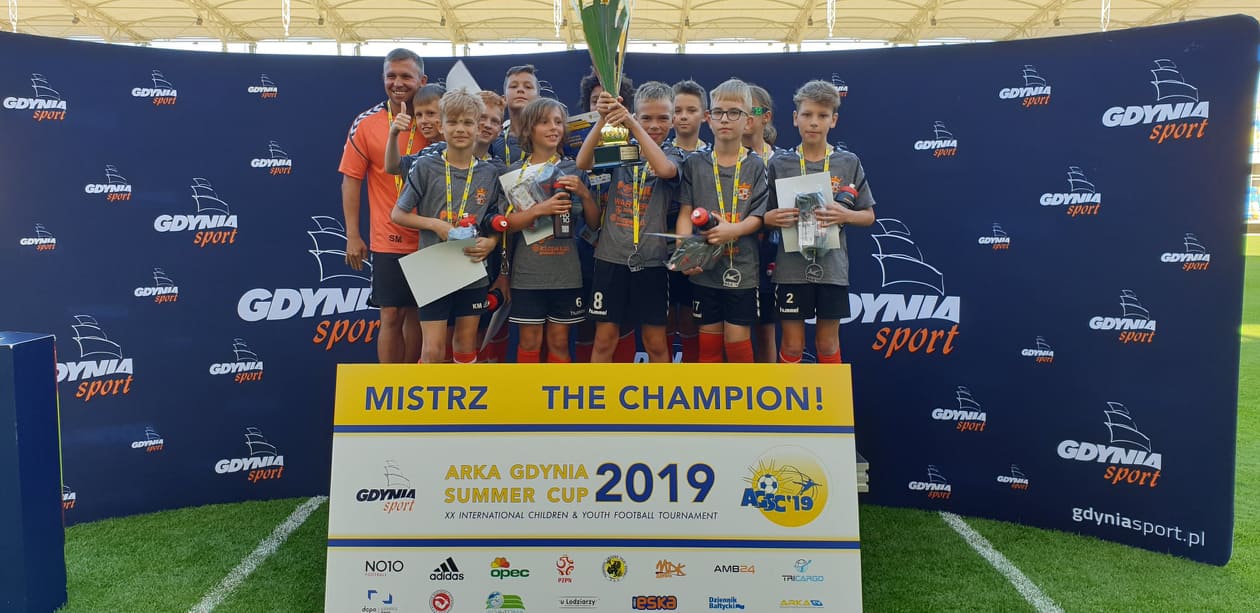 Żółto-niebiescy na podium Arka Gdynia Summer Cup 2019-image