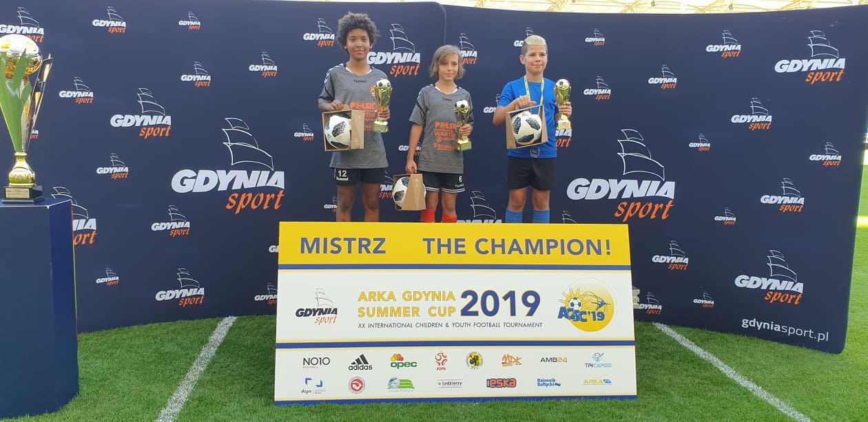 Żółto-niebiescy na podium Arka Gdynia Summer Cup 2019-image