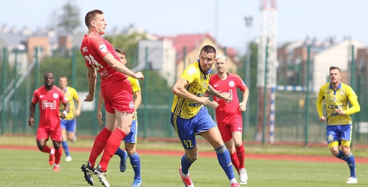 Sparing na zakończenie: Arka Gdynia - FC Larne 1:1