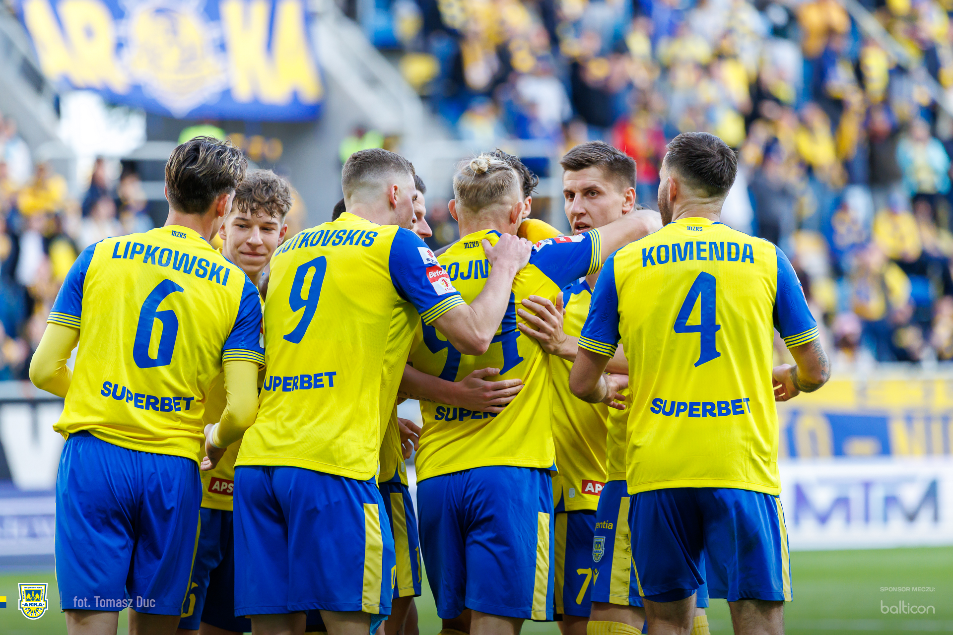 [SKRÓT] Betclic 1 Liga: Arka Gdynia - Bruk-Bet Termalica