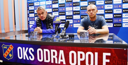 Trenerzy po meczu Odra Opole - Arka Gdynia