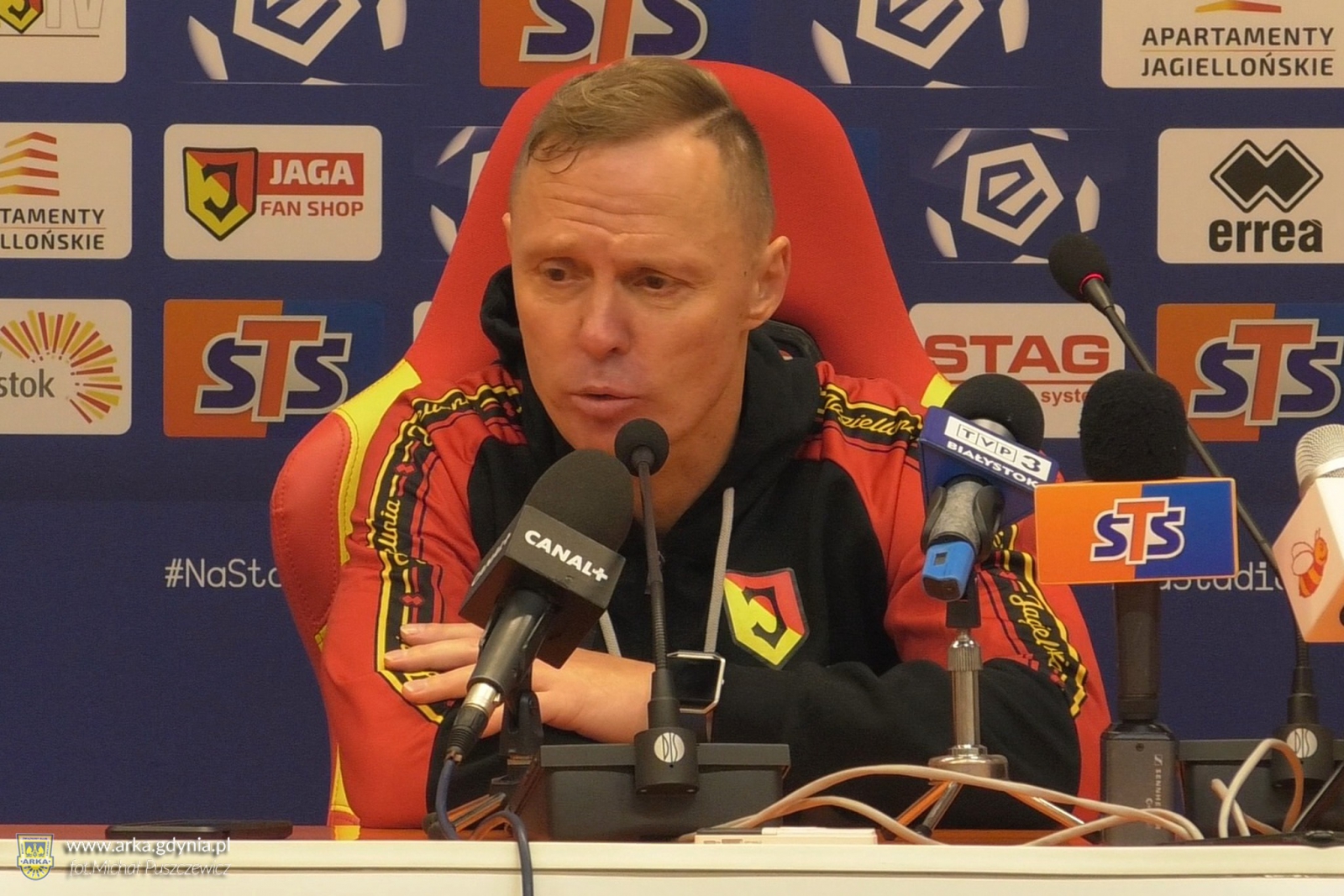Trenerzy po meczu Jagiellonia - Arka-image