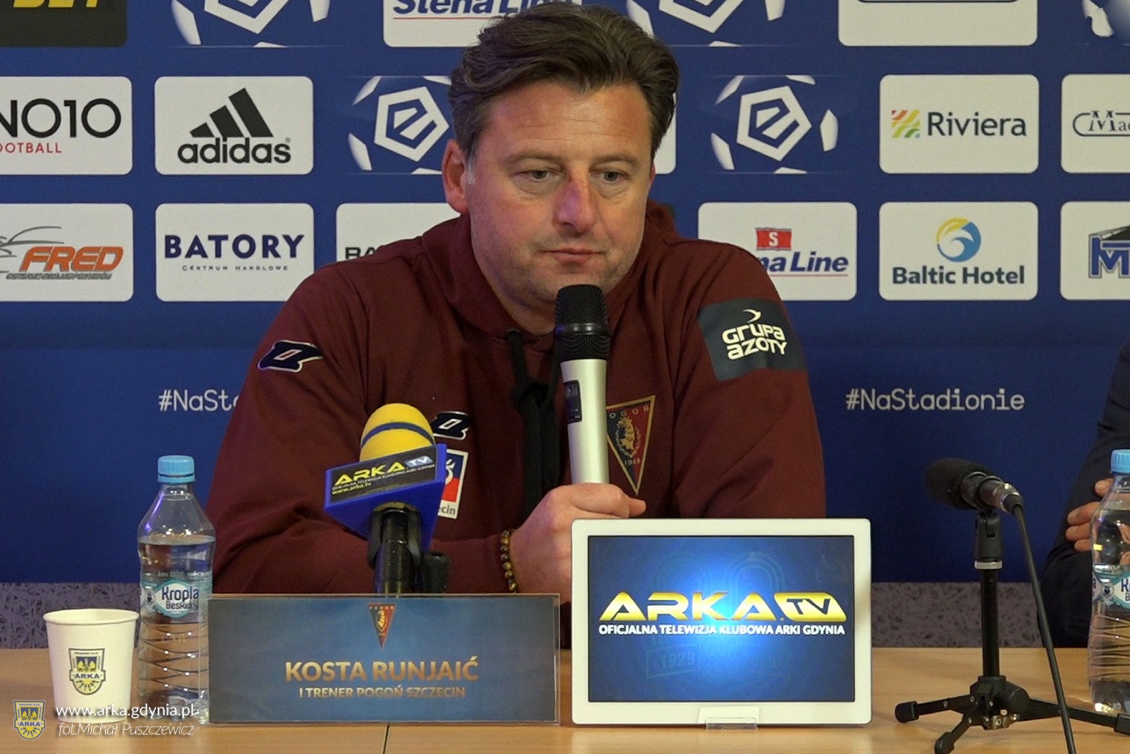 Trenerzy po meczu Arka Gdynia - Pogoń Szczecin-image