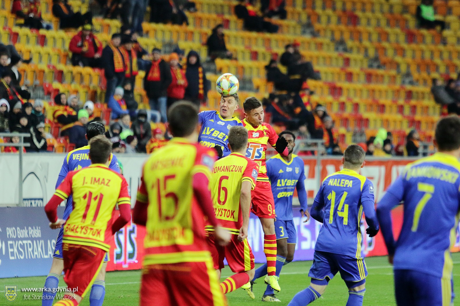 Centrum meczowe: Jagiellonia Białystok - Arka Gdynia-image