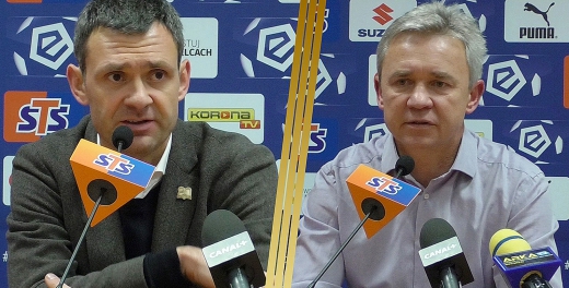 Trenerzy po meczu Korona - Arka Gdynia