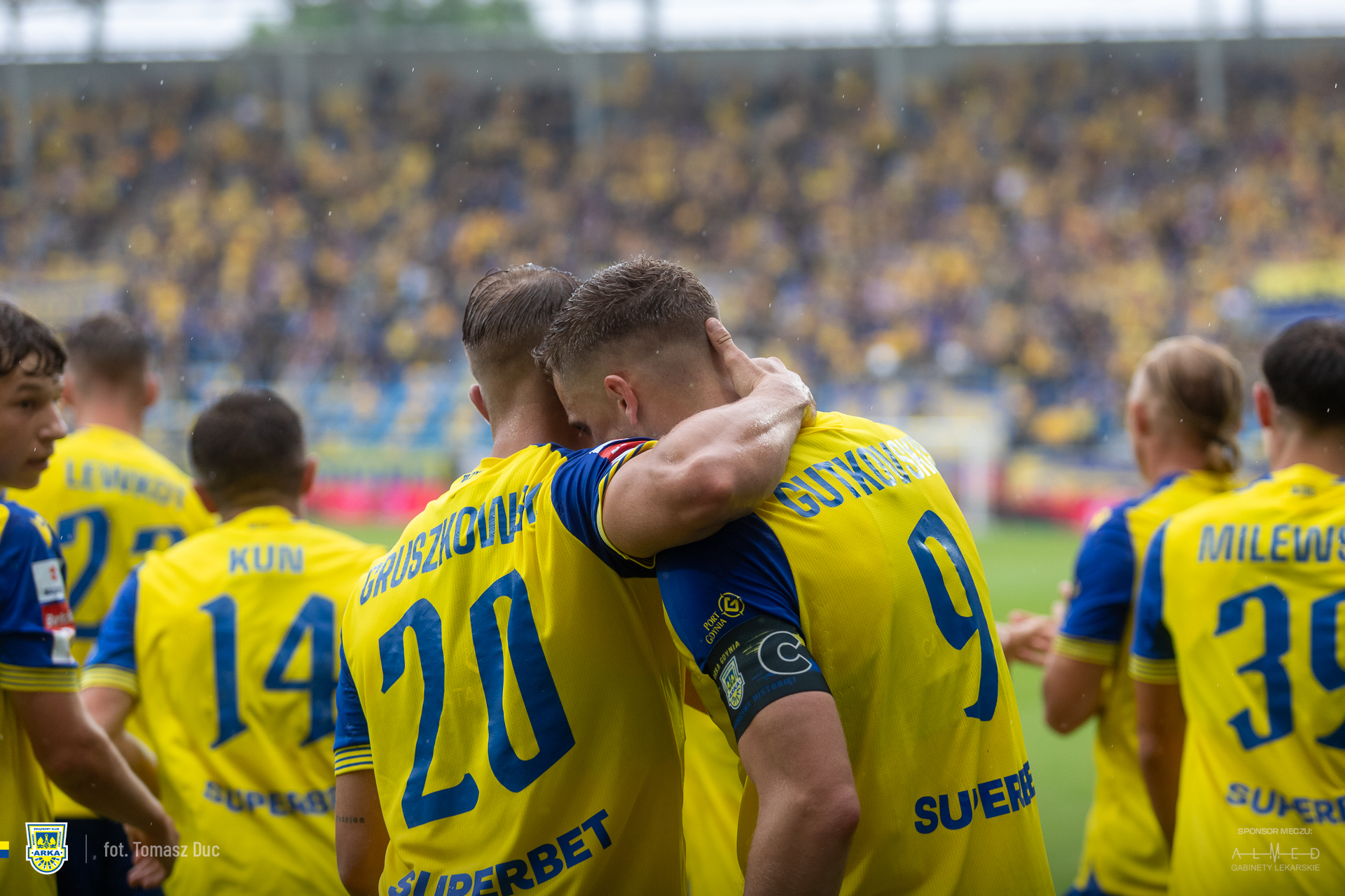 Betclic 1 Liga: Arka Gdynia - Stal Rzeszów 4:0 cz. I