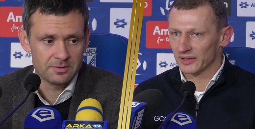Trenerzy po meczu Lech Poznań - Arka Gdynia