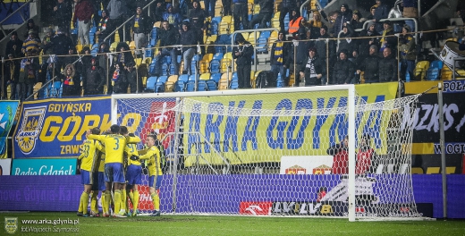 Arka Gdynia - Zagłębie Lubin 2:1