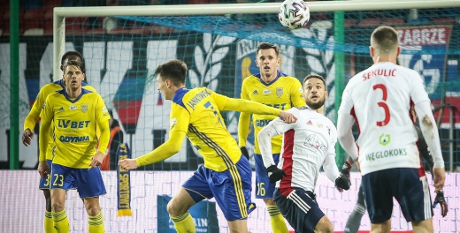 Górnik Zabrze - Arka Gdynia 2:0