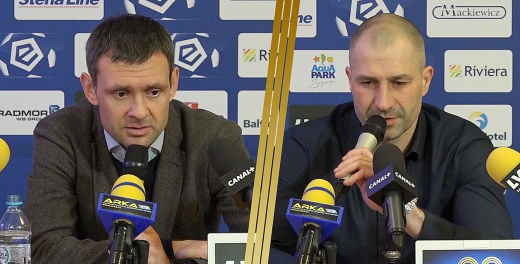 Trenerzy po meczu Arka Gdynia - Wisła Płock
