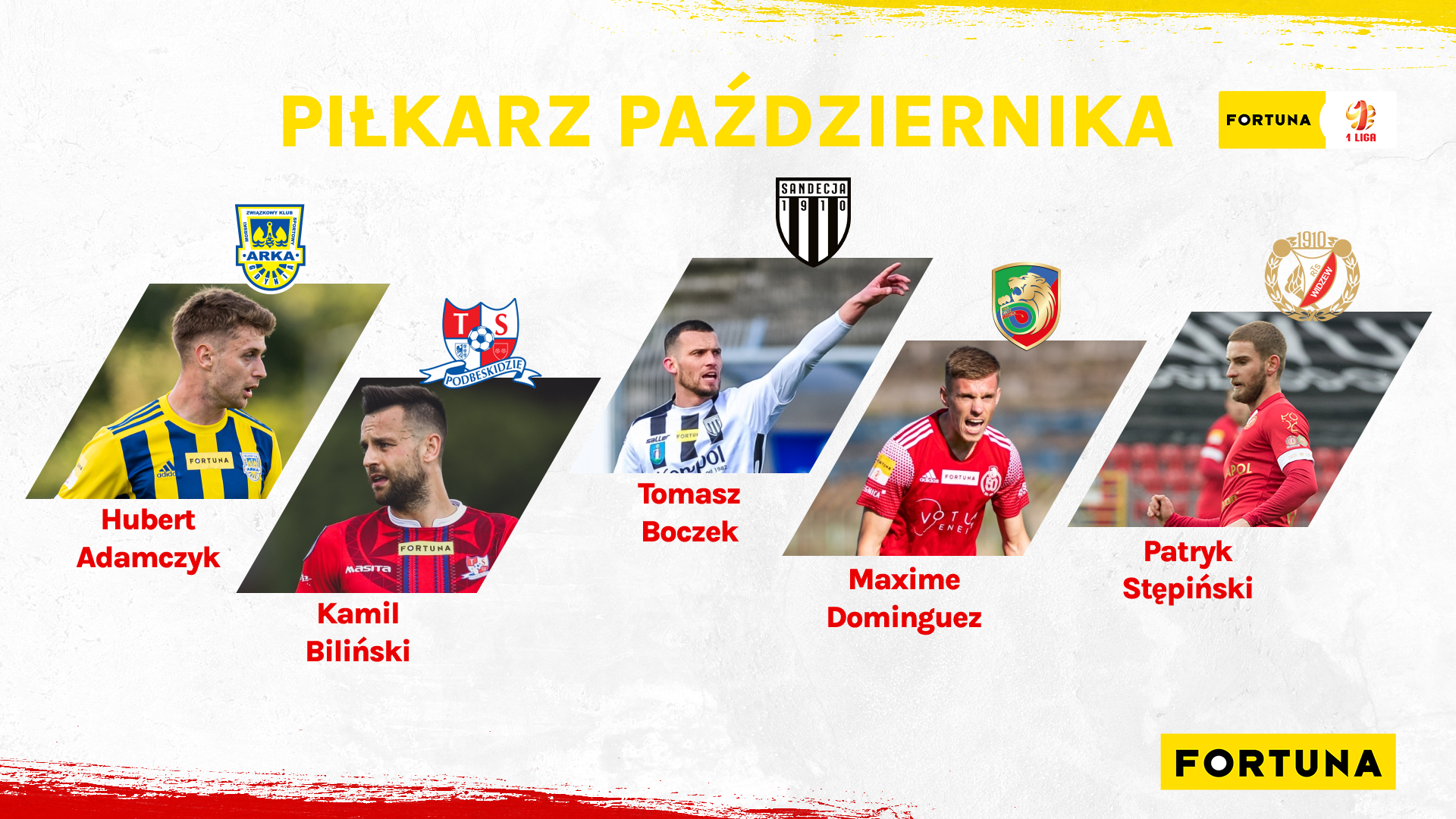 Piłkarz Października: Hubert Adamczyk nominowany!-image