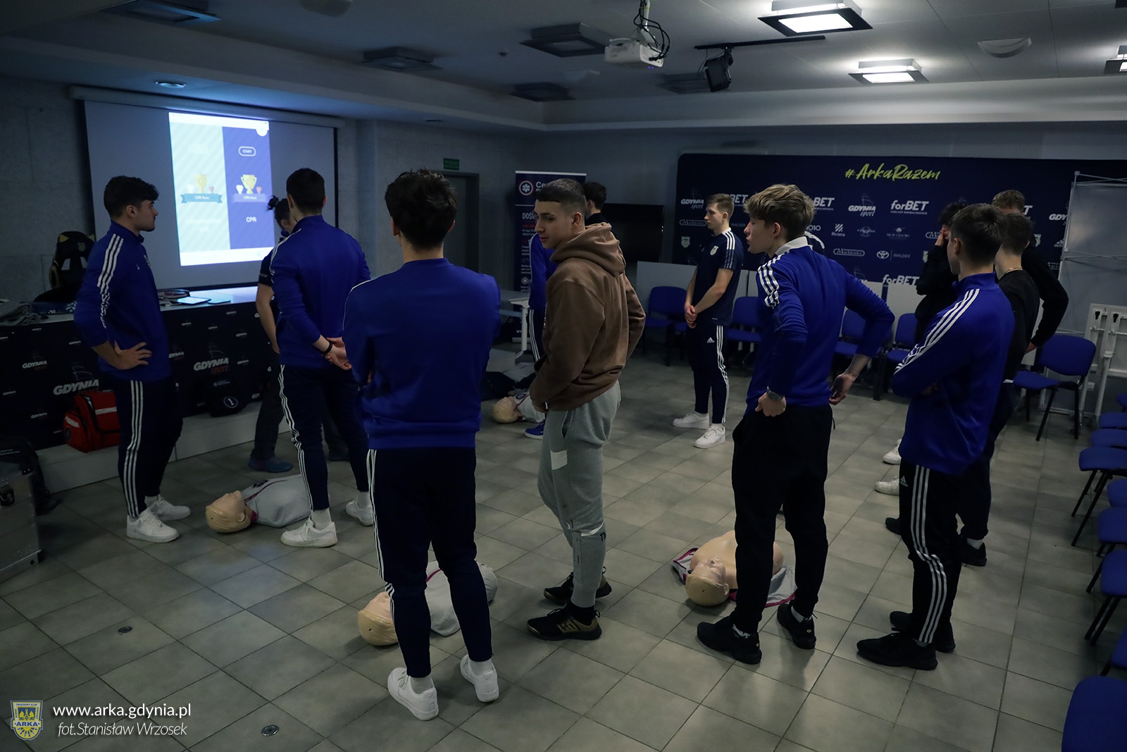 Zdjęcie Szkolenie medyczne drużyn CLJ z Centrum Ratownictwa
