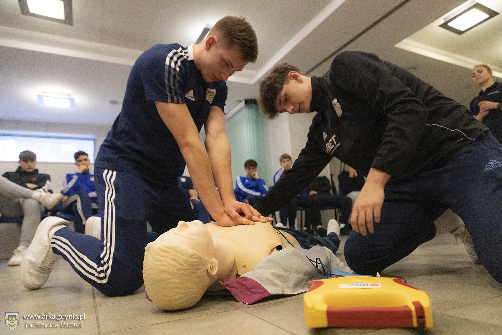 Zdjęcie Szkolenie medyczne drużyn CLJ z Centrum Ratownictwa