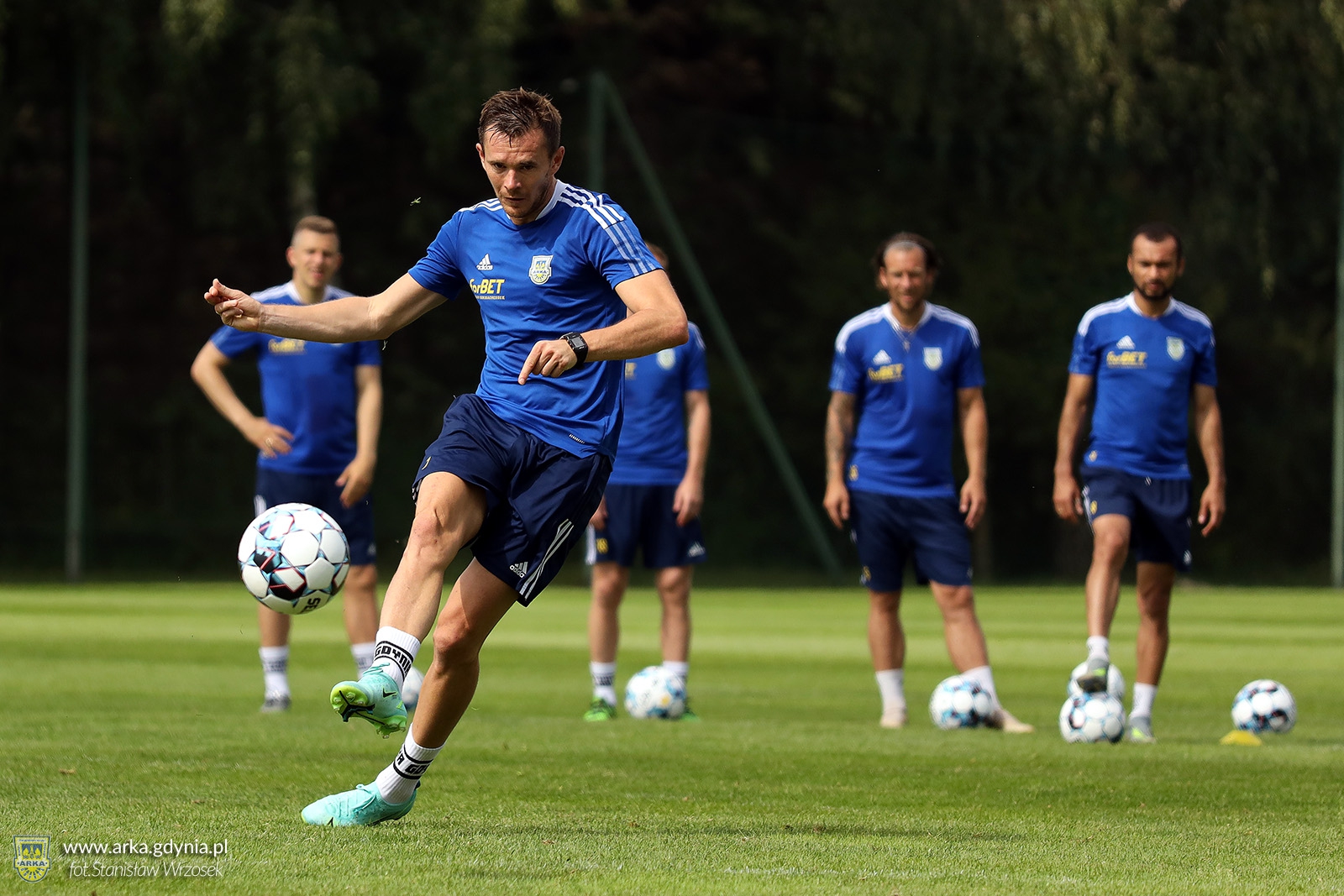 Zdjęcie Poranny trening w Grodzisku Wlkp. - 15.07.2021 r.