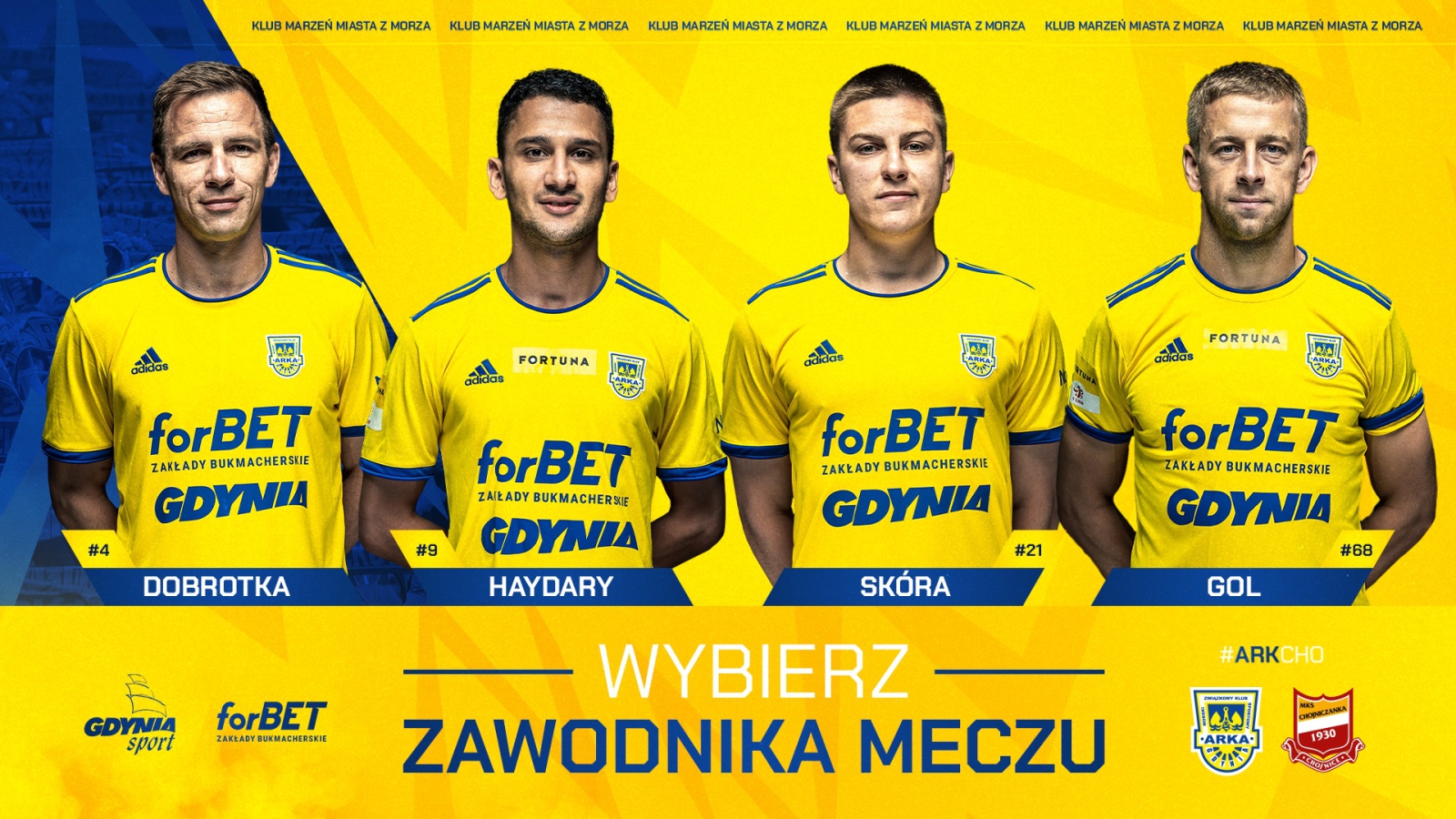 Centrum pomeczowe: Arka Gdynia - Chojniczanka Chojnice 2:1-image
