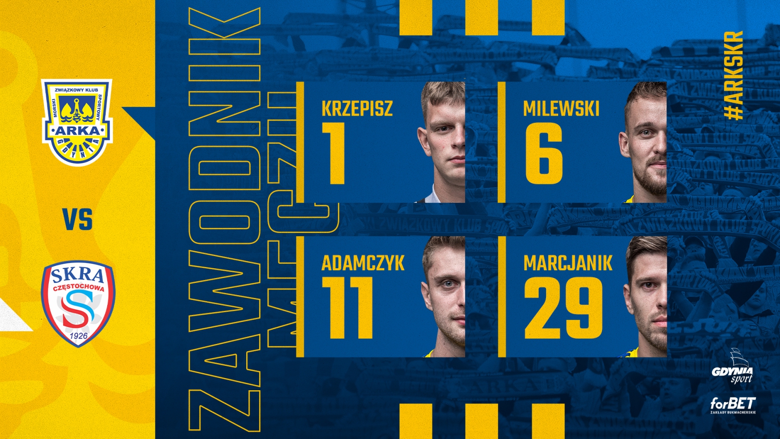 Arka Gdynia - Skra Częstochowa 3:2-image