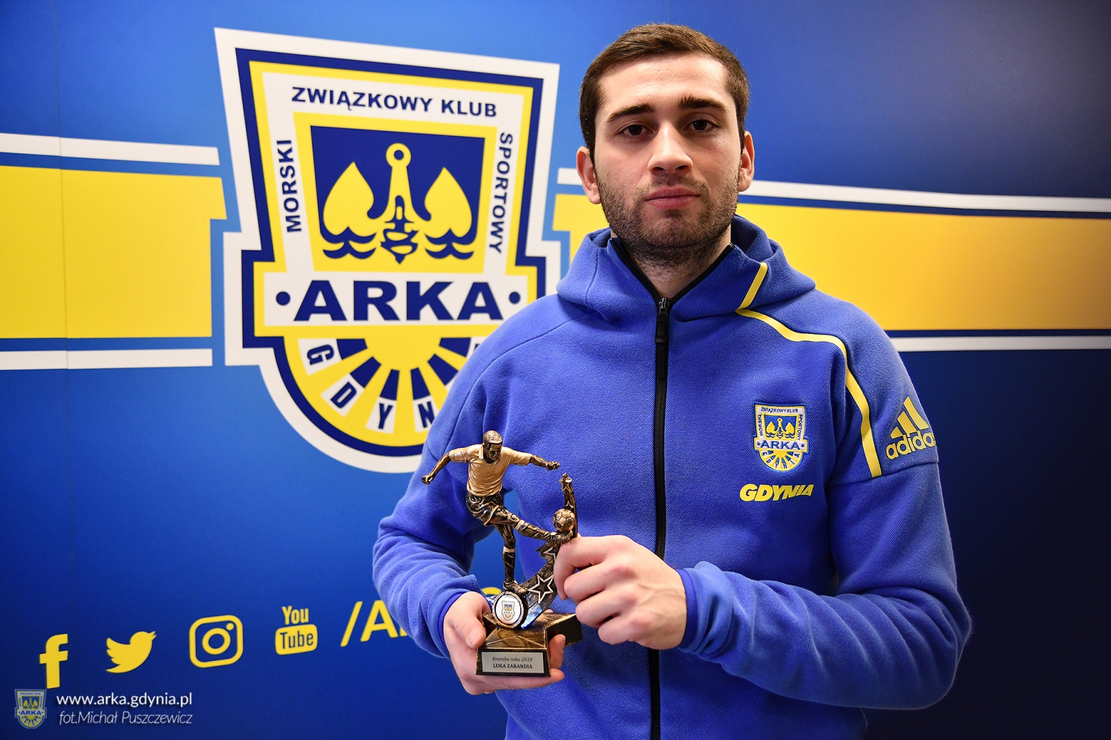 Luka Zarandia w SV Zulte Waregem-image