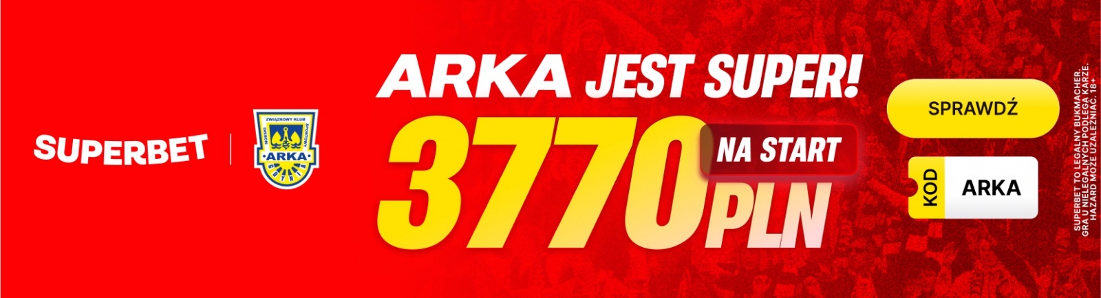 Superbet Sponsorem Głównym Arki Gdynia-image