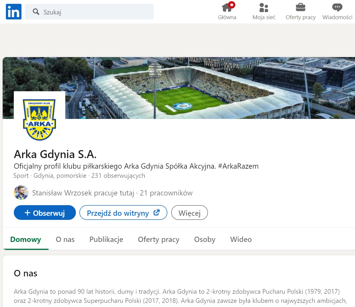 Arka Gdynia i SEOgroup - zawsze razem!-image