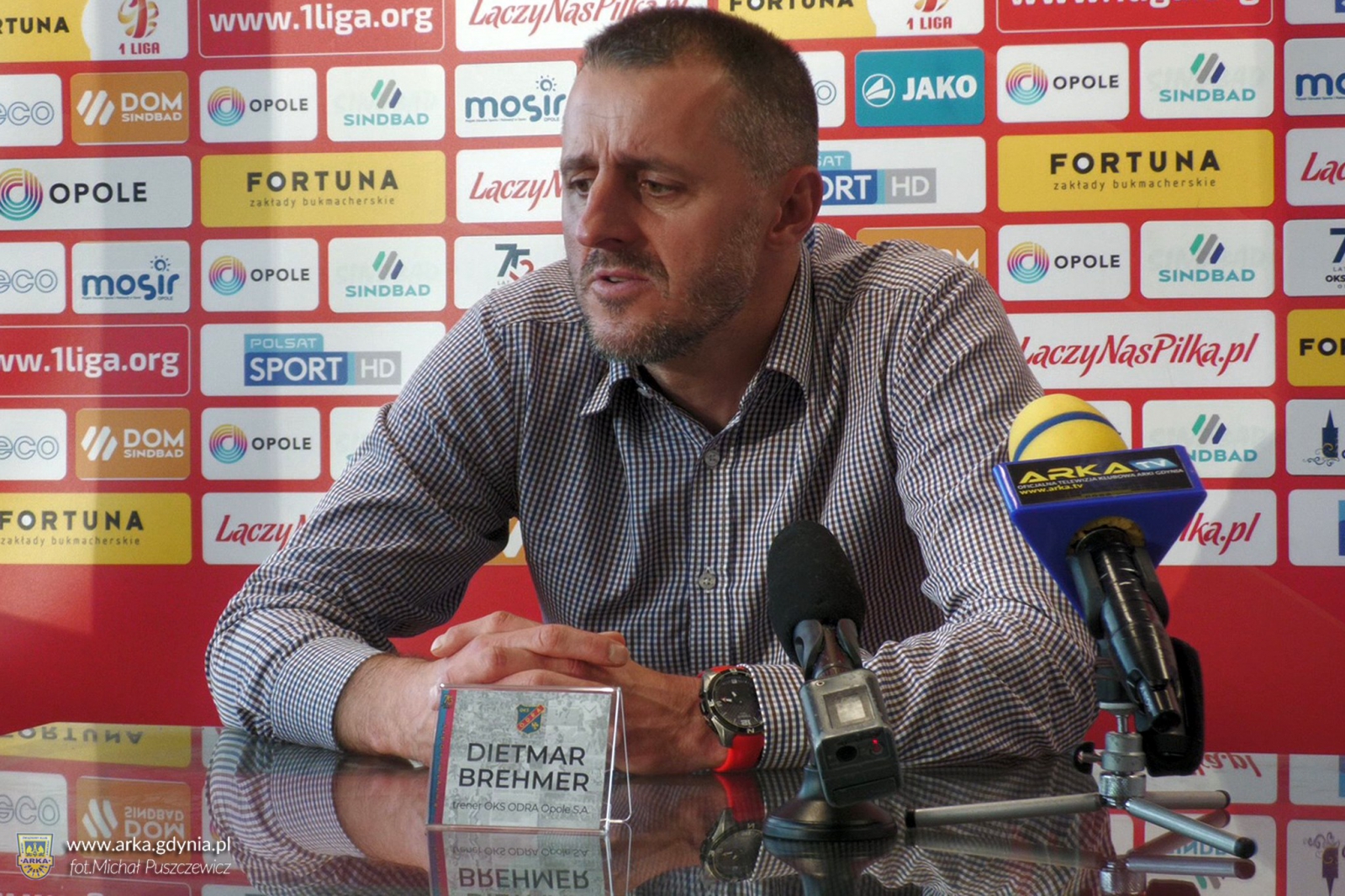 Trenerzy po meczu Odra Opole - Arka Gdynia-image