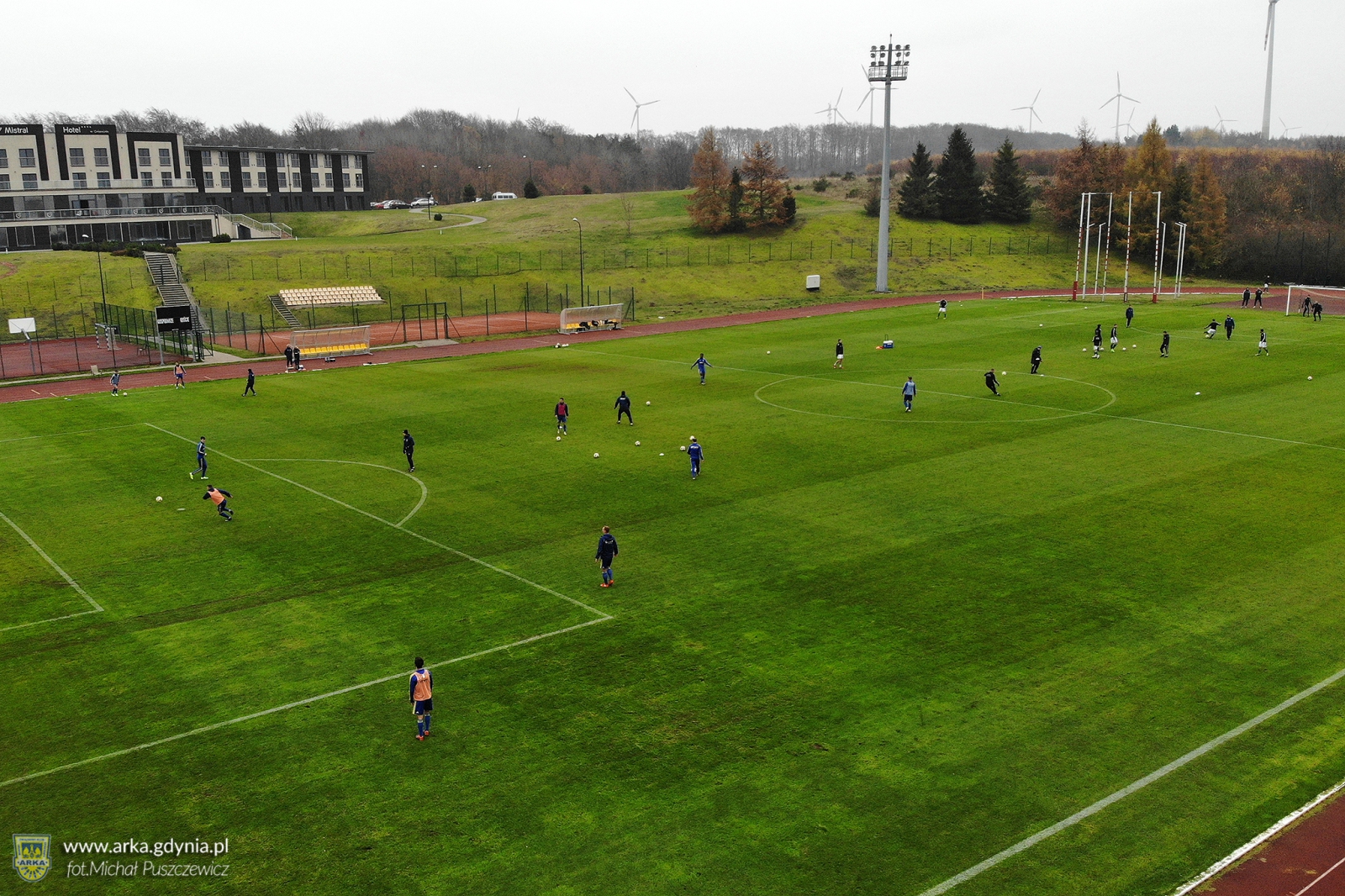 Zdjęcie Sparing: Arka Gdynia - Olimpia Grudziądz 4:1