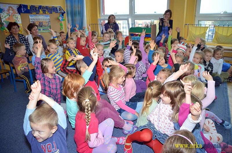 Zdjęcie Wizyta w przedszkolu na Obłużu.
