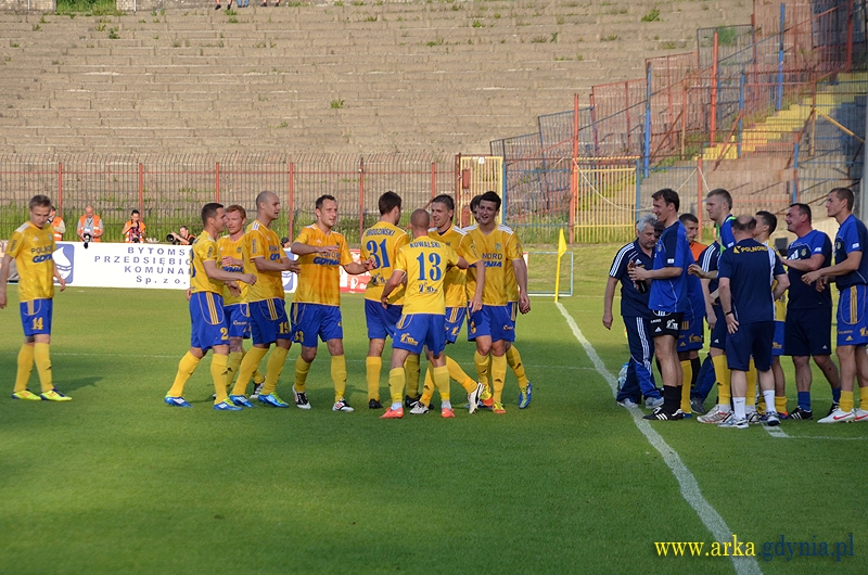 Zdjęcie Polonia Bytom - Arka Gdynia 1-3
