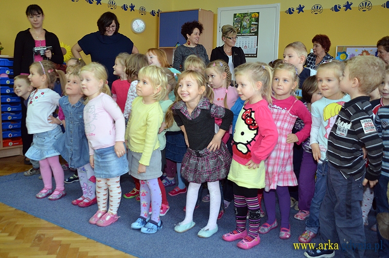 Zdjęcie Wizyta w przedszkolu na Obłużu.