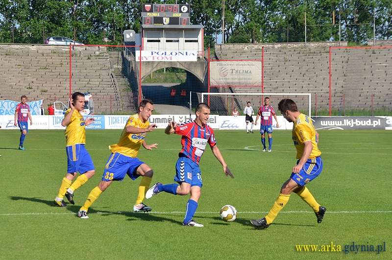 Zdjęcie Polonia Bytom - Arka Gdynia 1-3