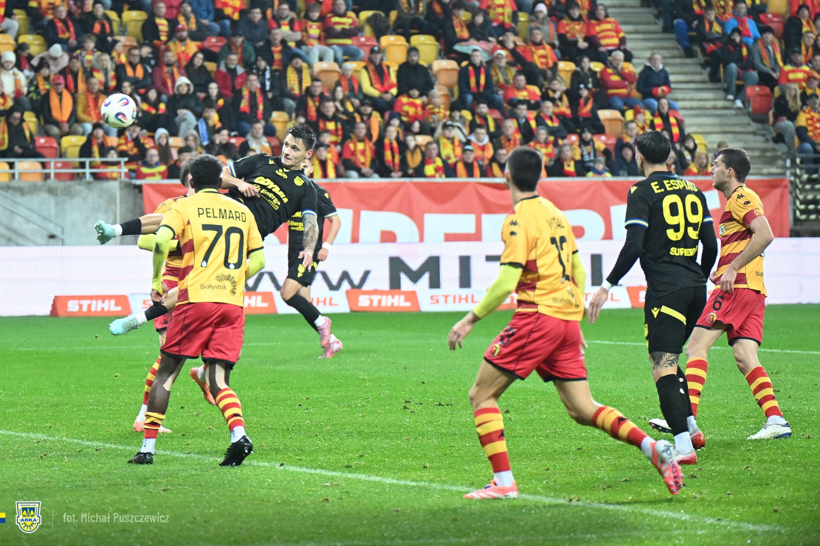 Zdjęcie PKO BP Ekstraklasa: Jagiellonia Białystok - Arka Gdynia