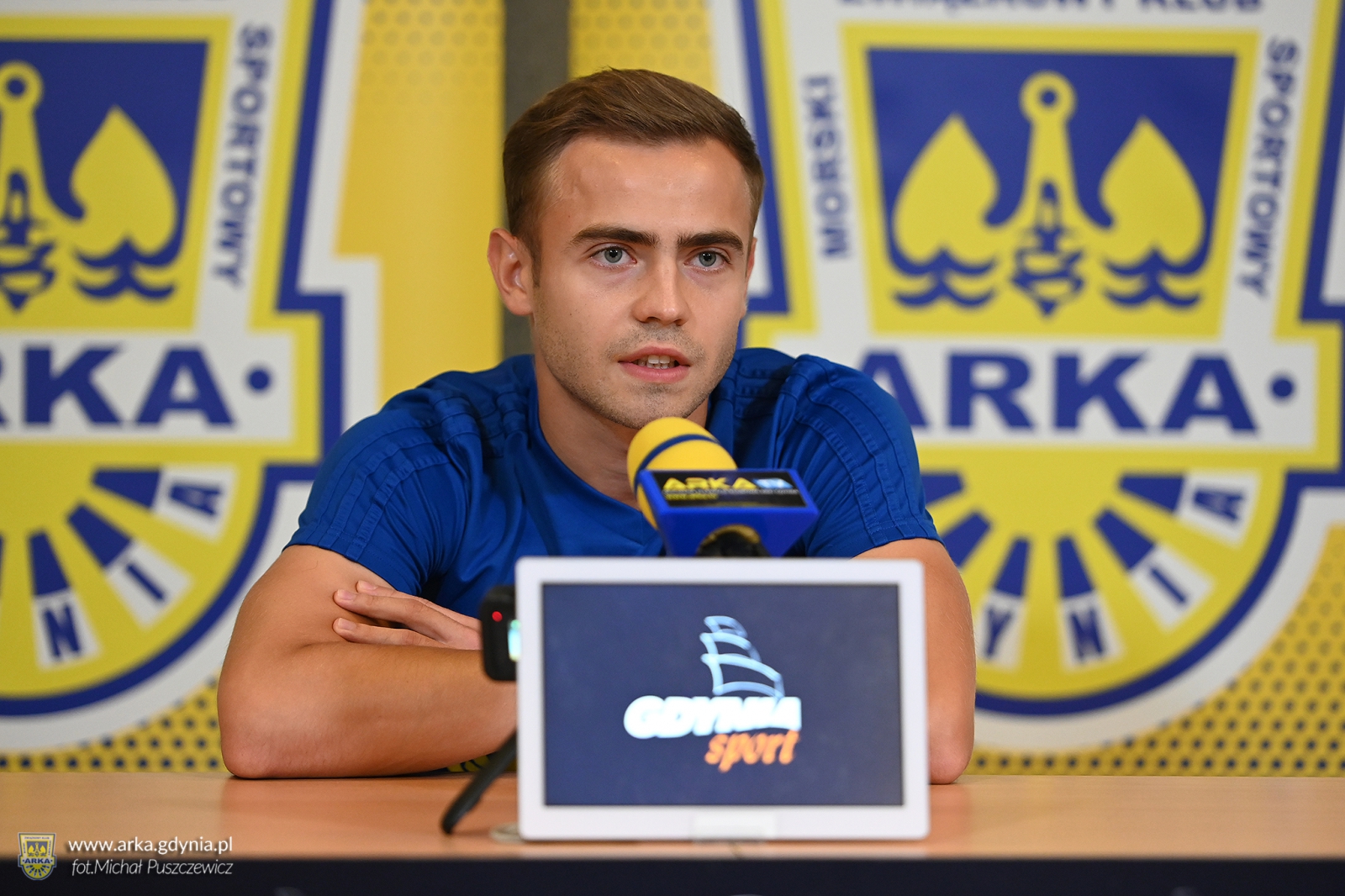 Ireneusz Mamrot i Kamil Mazek przed meczem z Puszczą Niepołomice-image