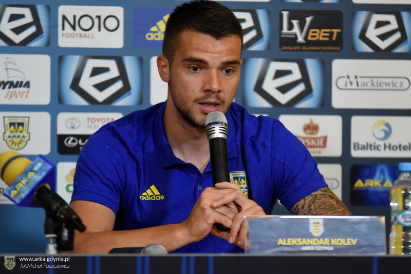 Michał Nalepa i Aleksandar Kolev przed Jagiellonią-image