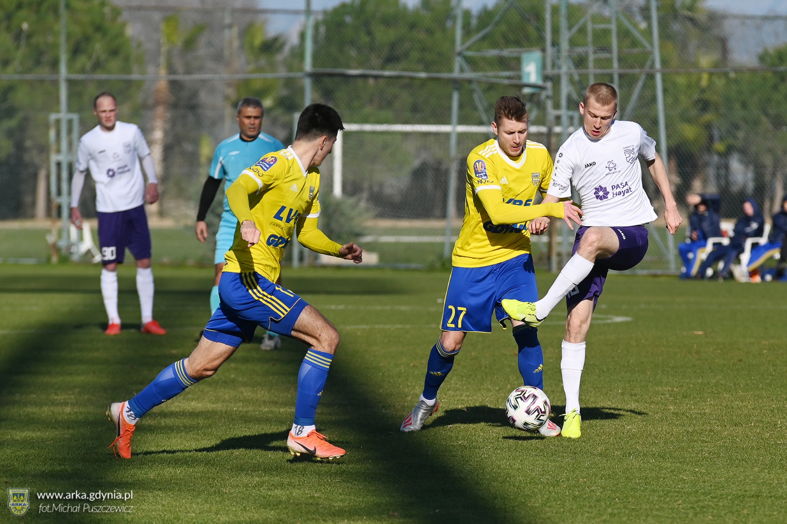 Zdjęcie Sparing: Arka Gdynia - Sumqayit FK Azerbejdżan 0:1