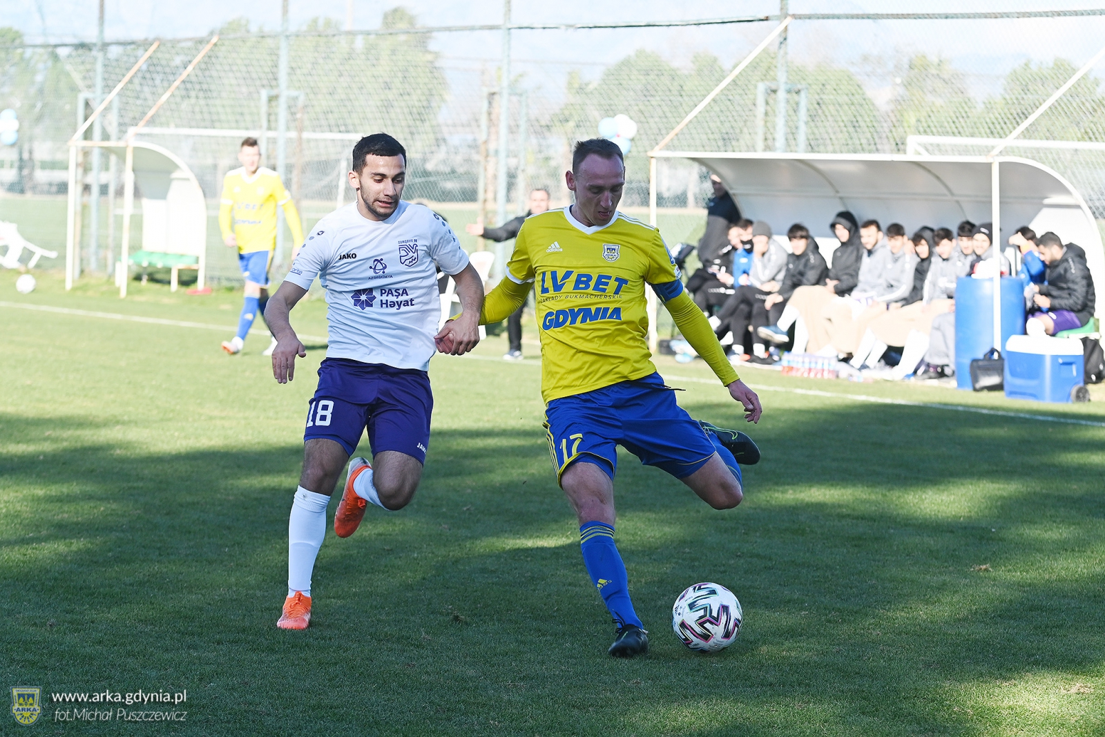 Zdjęcie Sparing: Arka Gdynia - Sumqayit FK Azerbejdżan 0:1