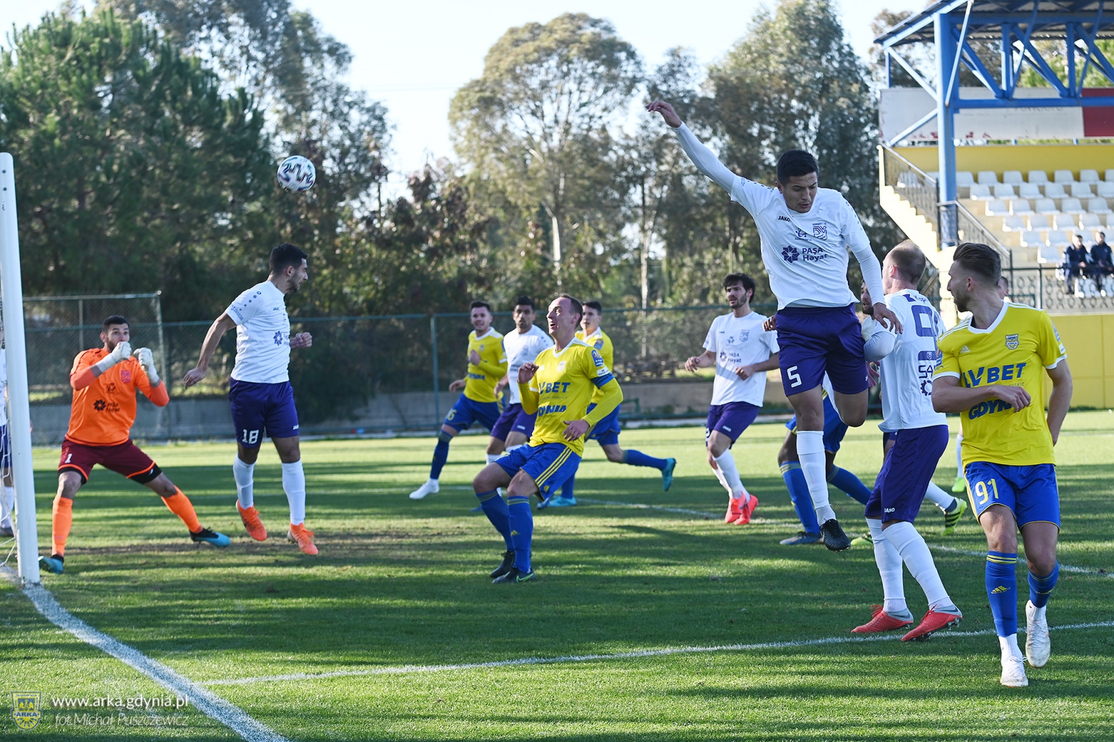 Zdjęcie Sparing: Arka Gdynia - Sumqayit FK Azerbejdżan 0:1