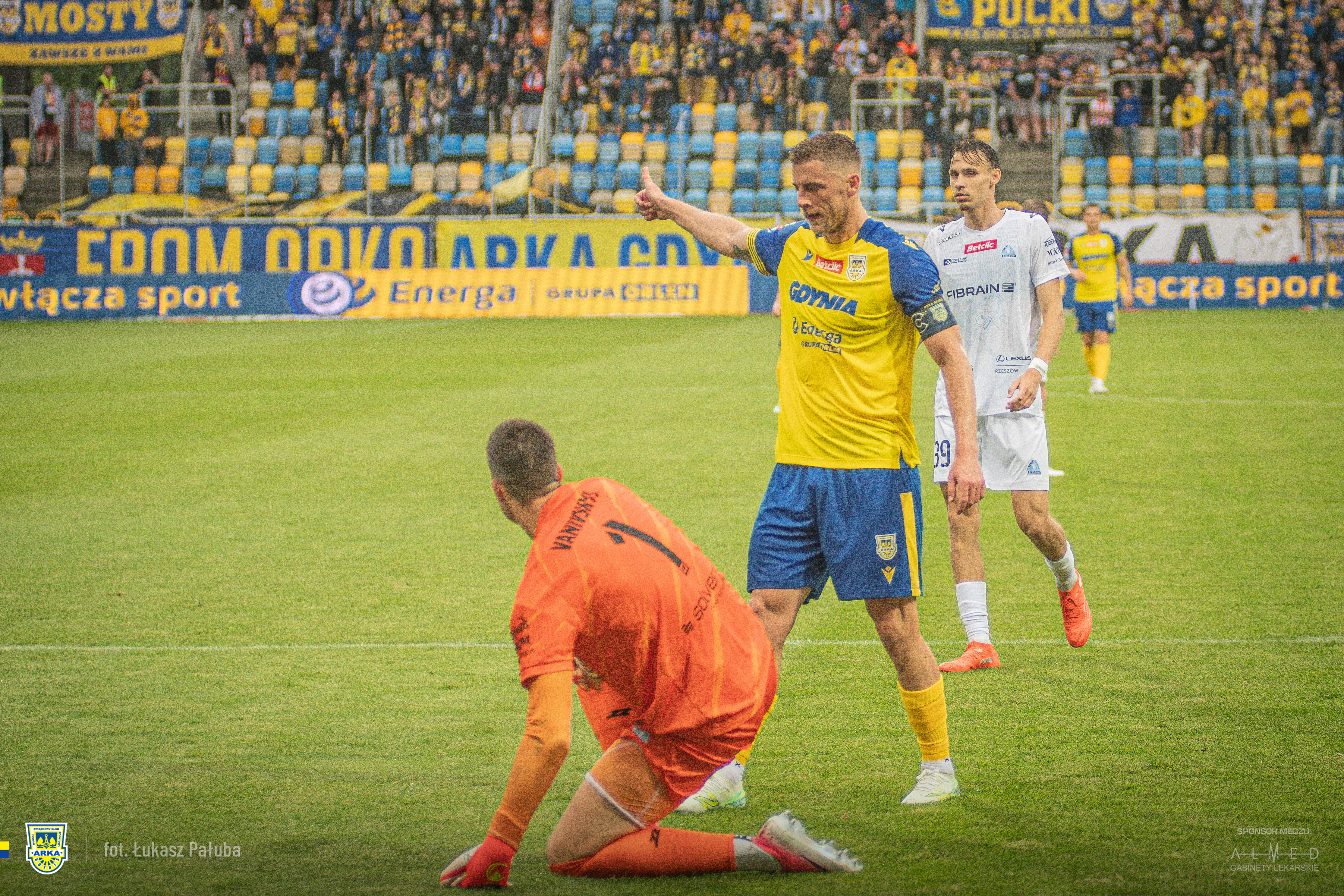 Zdjęcie Betclic 1 Liga: Arka Gdynia - Stal Rzeszów 4:0 cz. III
