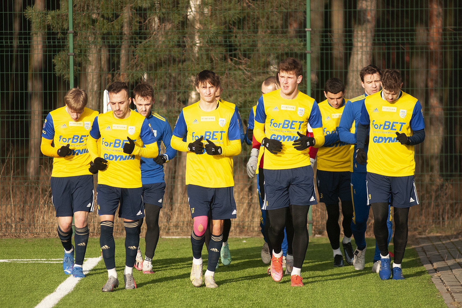 Zdjęcie Sparing: Arka Gdynia - Warta Poznań
