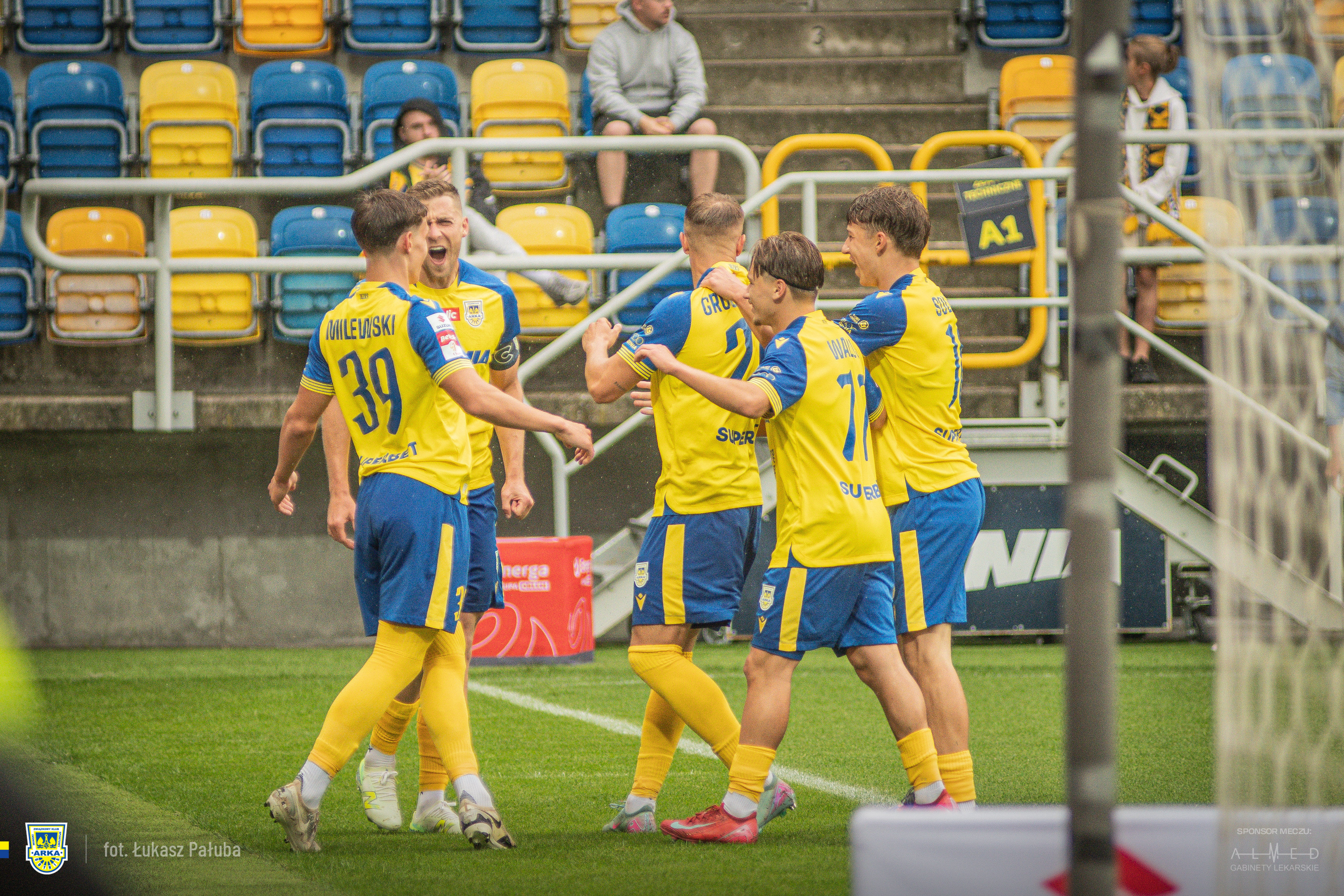 Zdjęcie Betclic 1 Liga: Arka Gdynia - Stal Rzeszów 4:0 cz. III