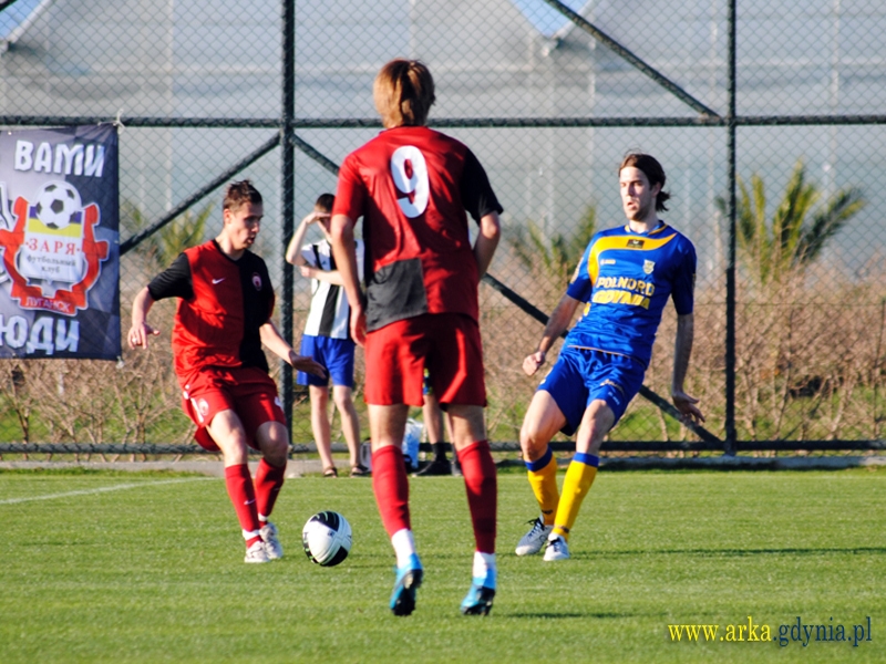 Zdjęcie Sparing Arka Gdynia -Zoria Ługańsk