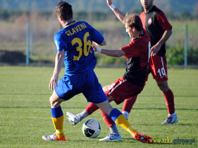 Zdjęcie Sparing Arka Gdynia -Zoria Ługańsk