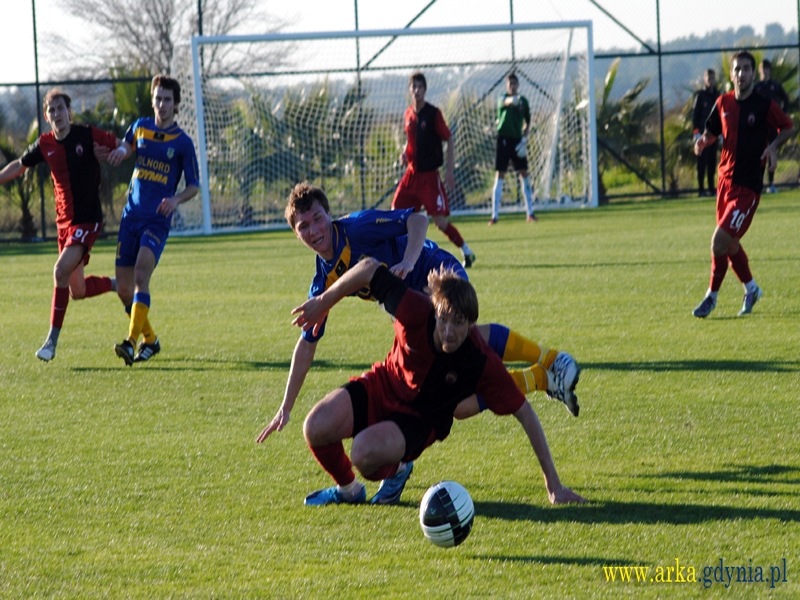 Zdjęcie Sparing Arka Gdynia -Zoria Ługańsk